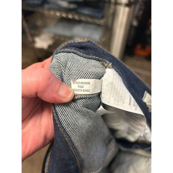 Madewell Women's Mid-Rise Skinny Jeans Blue Size 31 Dark Wash - Picture 6 of 8